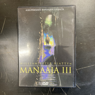 Manaaja 3 DVD (VG+/M-) -kauhu-